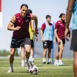 Avant les vacances, Vincent Sierro a participé à la tournée américaine de l'équipe de Suisse.